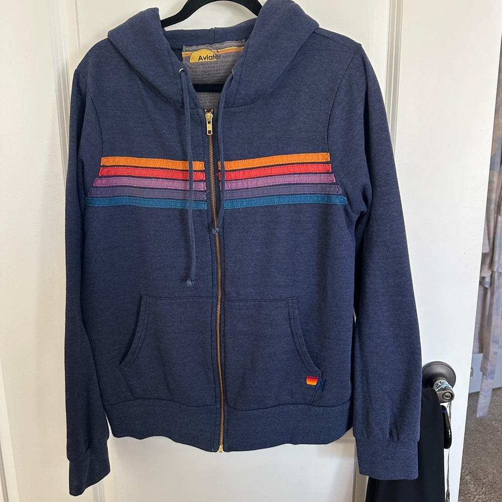Aviator Nation zip hoodie